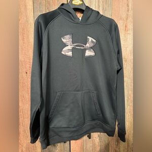 Under Armour Storm Mens Large NWOT Hoodie Black and Camo